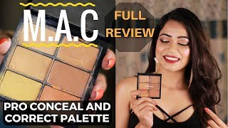 Mac Pro Conceal and Correct Palette Review  Medium Deep [upl. by Stanwood]