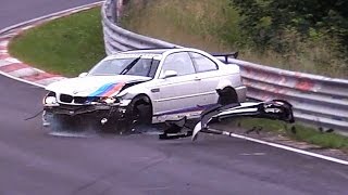 BMW CRASH FAIL amp WIN Compilation 2016 Nürburgring Nordschleife Touristenfahrten 24H VLN [upl. by Haem144]