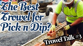 Bricklaying Vlog  Boundary Wall Build Trowel Talk 3  The Best Trowel for Pick n Dip  Part 1 [upl. by Rand]