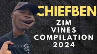 Chiefben  Zim Vines Compilation Part 12 2024  chiefben  Zim Tiktok Comedy Videos [upl. by Dine]