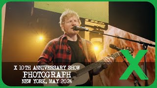 Ed Sheeran  Photograph Live from X 10th Anniversary Show feat New Hope Choir [upl. by Einor]