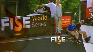 Julien Bechet  1st place  Qualif  Skate  FISE World Montpellier 2013 [upl. by Otilia]