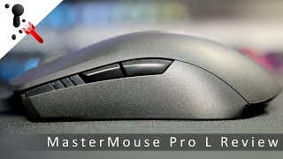 Cooler Master MasterMouse Pro L Review [upl. by Eedna]