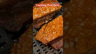 Crispy Crackling Pork Belly in Air Fryer food [upl. by Kcirtemed]