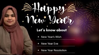 Happy New Year 2024  new year resolution  eve  celebration ThesocialBasics [upl. by Brandi]