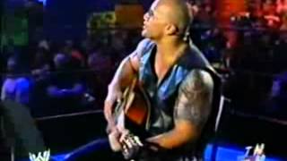 The Rock Shts All Over Sacramento The Rock Concert RAW 2003 [upl. by Renick]