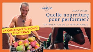 Lalimentation des champions  Live Optimisation de la performance [upl. by Sisco293]