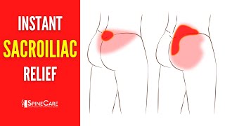 How to Fix Your Sacroiliac Joint Pain  STEPBYSTEP Guide [upl. by Mellitz]