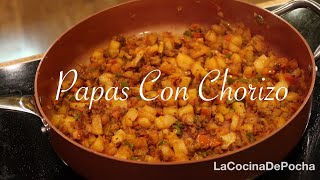 Papas Con Chorizo viral comidamexicana desayuno chorizo [upl. by Epuladaug]