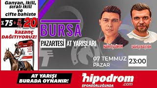 08 Temmuz 2024  Bursa At Yarışı Tahminleri  Savaş Baştan  Naim İşgören [upl. by Lucier594]