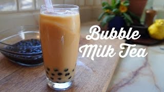 How to Make Bubble Boba Milk Tea [upl. by Taylor]