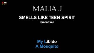 Karaoke Malia J  Smells Like Teen Spirit [upl. by Creedon]