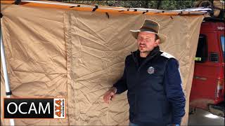 OCAM Awning Tent by HCAT [upl. by Lebbie]