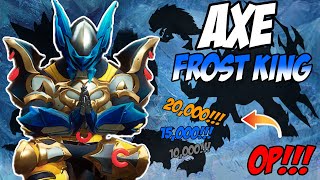 NEW OP AXE build  Frost King  Dauntless builds 1141 [upl. by Adirahs]