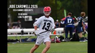 Jude Cardwell 2026 defenderLSM 2024 Summer highlights [upl. by Iseabal]