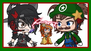 J622 VS Luigi  Fighting Over Princess Daisy [upl. by Alleacim]