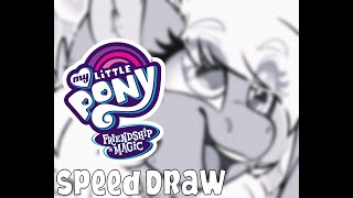 Muffins  MLP Speed Draw [upl. by Gussman276]