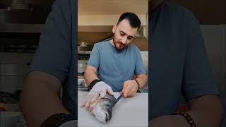 LEVREK shortvideo fishing chef yemek levrek [upl. by Roxana]