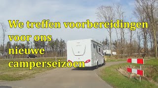 Video 166 We treffen voorbereidingen voor onze nieuwe camperavonturen in 2024 [upl. by Arocahs]