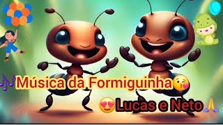 🎶Música da Foriguinha🥰animada🤩 musicaformiguinha formiguinha músicaformiga musicainfantil [upl. by Mharba]