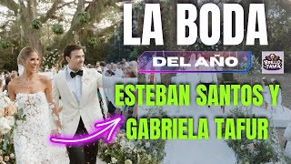 Esteban Santos Y Gabriela Tafurs WEDDING SECRETS Revealed [upl. by Charlot428]