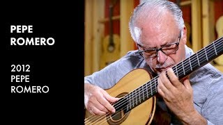 Angel Barrioss quotEvocaciónquot played by Pepe Romero on a 2012 Pepe Romero [upl. by Lisle24]