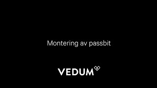 Vedum Kök amp Bad  Montering passbit [upl. by Hijoung]