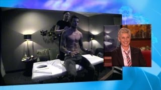 Memorable Moment David Beckhams Massage [upl. by Sterling495]