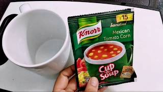 Knorr soup quick recipe  Knorr soup recipe international Mexican tomato corn [upl. by Abehs]