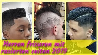 Die neue 20 Ideen zu Herren Frisuren mit rasierten Seiten 2019 [upl. by Lindell]