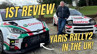 The FIRST Toyota Yaris Rally2 in the UK launch PLUS walkaround with exWRC codriver Nicky Grist [upl. by Acila]