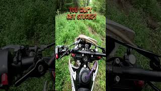 Riding is easy in AWD  ALL WHEEL DRIVE dirt bike  Christini AWD 250cc big wheel [upl. by Orlando369]