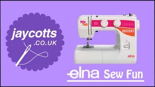 Elna Sew Fun  Sewing Machine [upl. by Taub259]