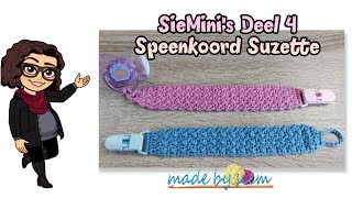 SIEMINIS DEEL 4  SPEENKOORD SUZETTE  HAKEN  TUTORIAL  NEDERLANDS [upl. by Island569]