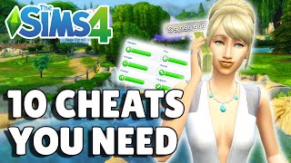 10 Cheats Every New Sims 4 Player Needs To Know  The Sims 4 Guide [upl. by Byrn]