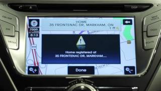 How To Setup Hyundai GPS Navigation System [upl. by Eizus]