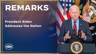 President Biden Addresses the Nation ASL [upl. by Illehs]