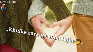 Hath Rakh De Tu Dil Pe Zara WhatsApp status [upl. by Ahseinod]