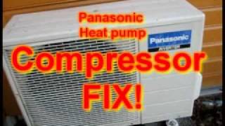 Panasonic heat pump  Varmepumpe luftluft [upl. by Nonah529]