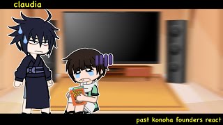 past konoha founders react  part 12  claudia [upl. by Veron]