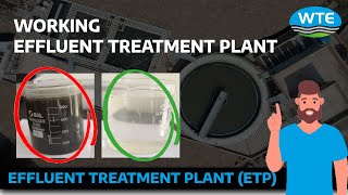 Working Effluent Treatment Plant  Industrial Wastewater Treatment Process Explained [upl. by Reinald]