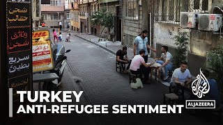 Syrian refugees in Turkey Antimigrant sentiment rises amid economic downturn [upl. by Rena]