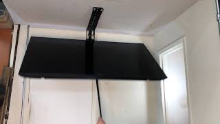 Pull Down Folding TV Ceiling Mount  Flip Down Fold Down TV Ceiling Mount 33FD001 [upl. by Nnahteb]