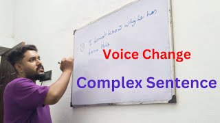 Voice Change Of Complex Sentence Build Your Concept [upl. by Maclay953]