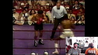 Hearns vs Cuevas w commentary AreYouSeriousBoxingTalk [upl. by Karb]