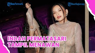 Indah Permatasari Tampil Menawan di Gala Premiere Film Barunya [upl. by Nek]