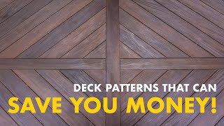 6 Deck Patterns That Can Save You Money [upl. by Eniamret]