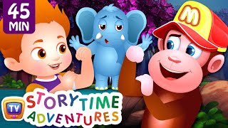 Intelligent Monkey Marty  Storytime Adventures ChuChuTV Storytime Adventures Collection [upl. by Buyse]