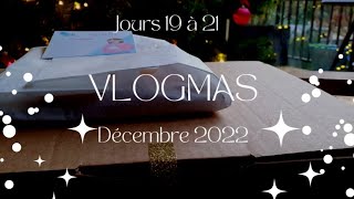 Vlogmas du 19 au 21 décembre 2022 couture tricot et bullet journal [upl. by Ynez224]