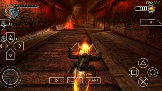 Ghost Rider PPSSPP Android gameplay 60 FPS on POCO F1 [upl. by Ennayelsel]